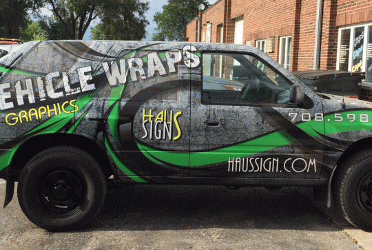 custom vehicle wrap